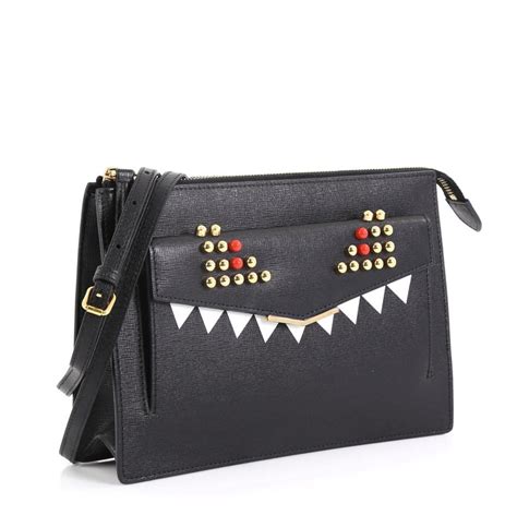 fendi monster shopping bag|fendi monster crossbody bag.